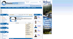 Desktop Screenshot of planetadelphi.com.br