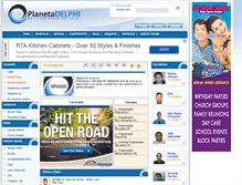 Tablet Screenshot of planetadelphi.com.br